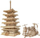 Robotime3D Puzzle Wooden Craft Kits DIY Model Kit to Build Five-Storied Pagoda & Drum
B0DB23LFHD