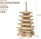Robotime3D Puzzle Wooden Craft Kits DIY Model Kit to Build Five-Storied Pagoda & Drum
B0DB23LFHD