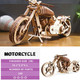 Roeolnil 3D Wooden Puzzle，Motorbike DIY Kit Wooden Mechanical Motorcycle Project 3D Puzzle Toy ，Jigsaw Puzzle for Good Family Time with Kids Teens and Adults Refined Idea for Vehicle Passionate
B09C1TTVLB