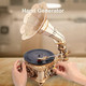 Rokr 3D Wooden Puzzles Gramophone for Adults - DIY Mechanical Model Kit 1:1 Replica Record Player Support 7"/10" Vinyl Building Hobbies for Adults Home Decor
B08P5GN1CB