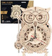 Rokr 3D Wooden Puzzle for Adults Owl Clock Model Kit Desk Clock Home Decor Unique for Kids on Birthday/Christmas Day
B08JGH2D81