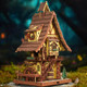 Rokr 3D Wooden Puzzles for Adults Cuckoo Clock Model Kit Room Home Decor DIY Watch Making Kit Functional Mechanical Building Toys Hobbies Birthday Christmas Day s for Men Women Kids 14+
B0F8HVYNDK