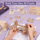 Rolife Tower Bridge Kit-3D Wooden Puzzles for Adults-Architecture Model and Building Kit
B099RX814C