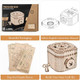 Rowood 3D Puzzles for Adults Wooden Mechanical Gear Model Kits for Teens Kids Age 14+ - Treasure Box
B07NKPWJMG