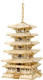 Rowood 3D Puzzles for Adults Wooden Model Kits for Adults to Build on Birthday Christmas - Five-storied Pagoda (275 PCS)
B091DMKH4C
