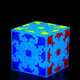 Shuyue 3x3 Fluorescent Speed Cube Glow in Dark Magic Speed Cube 3-D Brain Teasers IQ Puzzles for Kids and Adults (Gear Fluorescent)
B0C6L1323B