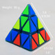 Shuyue Pyramid Cube Speed Cube Glow in Dark Magic Speed Cube 3-D Brain Teasers IQ Puzzles for Kids and Adults (Black Background Sticker)
B079G4Q7NW