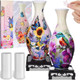 Silipull 2 Set 3D Puzzle Vase 3D Puzzle Flower Vase Crafted from 160 Curved Plastic Pieces DIY Housewarming for Flower Arrangements and Home Decoration
B0DFFZ6PZM