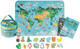 Stephen Joseph World Map Puzzle Animal Biomes with 3D Animal Pieces – Includes 16 Play Pieces with Fun Facts and Stands Includes 8.5 x 11 Poster Jigsaw Puzzle for Girls & Boys 3+ Years
B0091J432M