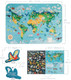 Stephen Joseph World Map Puzzle Animal Biomes with 3D Animal Pieces – Includes 16 Play Pieces with Fun Facts and Stands Includes 8.5 x 11 Poster Jigsaw Puzzle for Girls & Boys 3+ Years
B0091J432M
