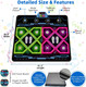 Sunlin d 2-Player Dance Mat Toy for Girls Boys 3 4 5 6 Years Old Retro Arcade Dance Pad with Volume Control Built-in Music 3 Modes Multiple Challenge Levels Birthday for Kid 3-12
B0DDTH9944