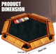 Toidgy 1-6 Players Shut The Box Dice Games Wooden Board Table Math Game with 16 Dice and Instructions Classics Close The Box Board Game for Adults Kids Family Classroom Home or Bar
B0CC4STFVC