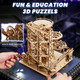 Uplike 3D Wooden Puzzles for Adults: 371pcs Marble Run Model Building Kits Toys for Ages 14+ - DIY Crafts Brian Teaser Marble Run Wooden Puzzles with Roller Coaster Building Set - for Adults
B0F8J19GZN
