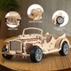 Upoqrzxs 3D Wooden Puzzles Vintage Car Model for Adults Pull Back Toys Car Building Kits for Adults to Build Creative Assembly s， for Boys & Men
B0F42TL4N8