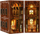 Vruelia Book Nook Kits for Adults - DIY 3D Puzzles Booknook Miniature House Building Kit with LED Lights Creative Bookshelf Decor Holiday Ready Unique s for Family Friends
B0F8VFJ4XS
