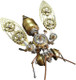 Wanxiant 3D Metal Mechanical Insect Assembly Kit Steampunk Model Adult DIY Hand Assembly Creative Birthday Holiday Vintage Trend Tabletop Ornament Collection Big Bee A
B0F82RYBZW