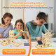 Winsonik STEM Solar Powered 3D Wooden Puzzle Kit - DIY Windmill House Construction ToyEducational Science Craft for Kids Ages 8-15 & AdultsCreative Hands-On Model Building ProjectClear English Instruction.
B0F6NY64HT