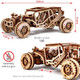 Wooden.City Buggy 3D Wooden Puzzles for Adults – Build Your Own Buggy with Rubber‑Band Motor – Self‑Assembly Model DIY – Laser‑Cut Wooden 3D Model for Display and Home Décor
B09VH8CTG8
