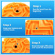 Yongnkids 3D Puzzle Ball Maze Ball Brain Teasers Games Gravity 3D Maze Toy for Kids Adults Sphere Educational Toys s for Students Teens Adults
B0FCXWH7BB