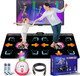 Yrprsodf Dance Mat for Kid & Adult Double Dance Mats for TV Electronic Dance Pad Game with Camera Exercise Dance Game for TVPlug and Play Dancing Mat for Family Games Xmas Birthday s Ideas
B0DQGMDP75