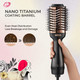Hair Dryer Brush - TYMO Ionic Blow Dryer Brush & Volumizer Professional One-Step Hot Air Brush with Enhanced Titanium Barrel Hair Dryer And Styler in One