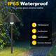 Aifei Low Voltage Pathway Lights 4 Pack Plug In Low Voltage Landscape Lighting 27V 3000K Ip65 Waterproof Landscape Lights For Garden Walkway Driveway Yard Backyard Etl Listed Adapter