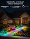 Pathway Lights Outdoor 800Lm Rgbcw Low Voltage Landscape Lighting Smart App And Alexa Control Ip65 Waterproof Color Changing Walkway Lights For Garden Yard Patio Christmas 4 Pack