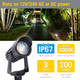 Armacost Lighting White 3W Led Landscape Light With Spike 412923 Armacost Lighting White 3W Led Landscape Light With Spike 412923