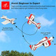 Radiolink A560 6 Flight Modes Rc Airplane Easy To Fly Rft Rc Airplanes With 2.4Ghz Remote Control Byme-A Gyro Fc Brushless Motor For Kids Boys Girls Adults Beginner Or Experienced