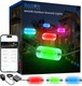 Bason Lighting Smart Outdoor In-Ground Lights Ip65 24V Voltage Pathway Lights 20 Pack App Control Walkway Lights For Garden Lawn With 48 Scene Modes With Music Sync
