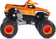 Monster Jam Official Big Kahuna And Monster Jam Official El Toro Loco Monster Truck Collector Die-Cast Vehicle 1:24 Scale Bundle