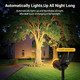 Solar Spot Lights Outdoor Waterproof: 1000Lm Big Adjustable Spotlight - 2-In-1 15Hrs+ Long Lasting Spot Light - Solar Powered Spotlights Landscape Lighting For Garden Yard Tree Flag Wall Pathway