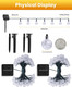Solar String Lights Outdoor 60 Led 36Ft With 8 Lighting Modes Waterproof Solar Powered Crystal Globe Patio Lights For Garden Yard Porch Wedding Party Decor (Warm White)