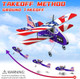 Rc Airplane For Kids With 3 Batteries Usa Flag Design Biplane With Led Light Easy To Fly Outdoor Remote Control Plane Toy For Boys Girls For Ages 6+ Rc Airplane For Kids With 3 Batteries Usa Flag Design Biplane With Led Light Easy To Fly Outdoor Remote Control Plane Toy For Boys Girls For Ages 6+
