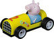 Carrera First Peppa Pig - Slot Car Toy Race Track With Spinners - Includes 2 Cars: Peppa And George - Battery-Powered Beginner Racing Set For Kids Ages 3 Years And Up