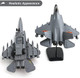 J31 Airplane Toy For Boys Diecast Fighter Jet Toy For Kids Pull Back Airplanes Toy Jets With Light & Sound For s Collection Decor