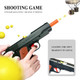 Air Drive Soft Bullet Toy Gun With 160 Pcs Foam Darts Educational Action Pistol Model Beads Launcher Foam Blaster Shockwave Shooting Game Prop For Party Halloween Stocking Filler