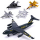 5 Pack Army Navy Airplane Toys Set With Light & Sounds Military Fighter Jet Die Cast Plane Metal Aircraft Toy Pull Back Aircraft For Kids Toddlers Boys Girls Ages 3+
