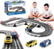 Slot Car Race Track Sets Battery Or Electric Race Car Track For Kids Two High-Speed Slot Cars Toys For Dual Racing With 2 Controllers - Birthday For Age 6 7 8 9 10 11 12 Years Old Boys Girls