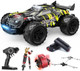 Deerc 1/14 Fast Brushless Rc Car For Adults 43 Mph High Speed 4X4 Off-Road Rc Truck Waterproof Monster Truggy All Terrain Remote Control Drift Car For Boys 8-12 2 Batteries 3S Lipo Compatible