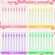 Derayee 36Pcs Mini Bubble Wands For Kids Bulk Flower Bubble Party Favors Toys For Birthday Wedding s Goodie Bag Stuffers Classroom Prizes Indoor Outdoor Activities For Girls & Boys