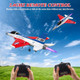 Dollox Rc Airplane Toys F-16 Fighting Falcon 2.4Ghz 2Ch Remote Control Plane Jet Rc Fighter Airplanes Ready To Fly Beginner Rc Plane With Lights Rc Aircraft Toy s For Boys Adults 2 Batteries