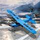 Foam J-3 Cub Rc Plane 2 Ch Remote Control Airplane Glider For Kids Boys Easy Ready To Fly(Blue)