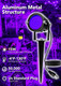 Elenora Halloween Spot Lights Outdoor: 15W Led Black Light Uv Spotlight For Halloween Christams 110V Plug-In Blacklight With Ip65 Waterproof For Yard Party Body Paint Fluorescent Poster Neon Glow