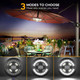 Eletorot Patio Umbrella Lights-Rechargeable Outdoor Lights For Decor Table Light 28 Led 3 Lighting Modes Cool Patio Pool Accessories Backyard Decor