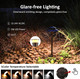 Low Voltage Landscape Lighting 12V Led Low Voltage Pathway Lights 5 Colors Selectable 5W Modern Super Bright Ip65 Outdoor For Yard Garden Pathway Cri90 Bronze Etl Pack Of 6