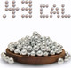100Pcs 200Pcs 300Pcs .43 Caliber Hard Aluminum Balls 1.83G Reusable Balls For Self Defense & Target Practice