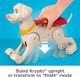 Fisher-Price Dc League Of Super-Pets Preschool Toy Rev & Rescue Krypto Motorized Figure With Sounds & Phrases For Pretend Play Kids Ages 3+ Years
