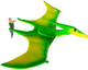 Geospace Geoglide Terror Pterodactyl Glider Kit With 33 Inch Wingspan