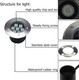 7W Outdoor In Ground Lights WiredDiameter 6 InchesLine Voltage 110V 120V Well LightsHigh Brightness White 6500KWaterproof Landscape Lighting For YardPathWalkwayStepPack Of 4